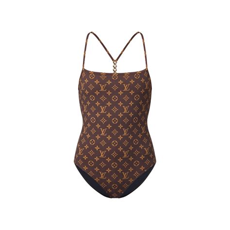 louis vuitton swimsuit one-piece|Monogram One.